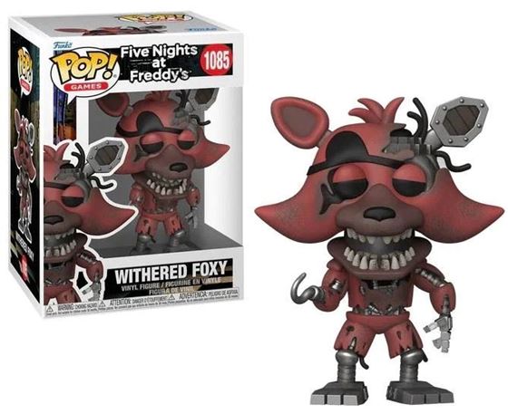 תמונה של בובת פופ חמישה לילות אצל פרדי - FIVE NIGHTS AT FREDDY'S WITHERED FOXY POP
