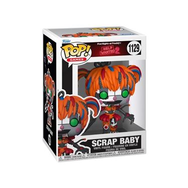 תמונה של בובת פופ חמישה לילות אצל פרדי - FIVE NIGHTS AT FREDDY'S SCRAP BABY POP