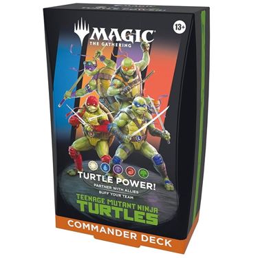 תמונה של מג'יק צבי הנינג'ה קומנדר -MTG TMNT COMMANDER DECK