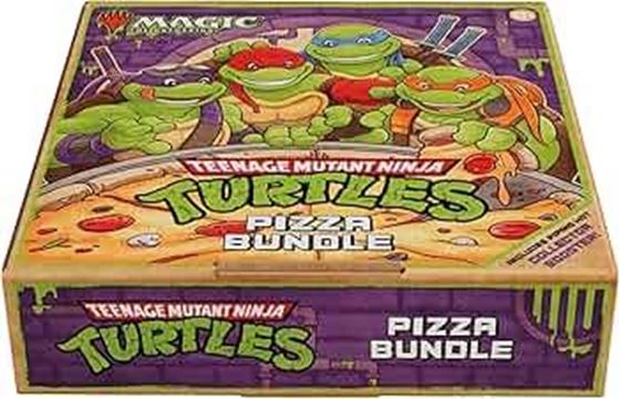 תמונה של צבי הנינג'ה - MAGIC THE GATHERING TEENAGE MUTANT NINA TURTLES PIZZA BUNDLE