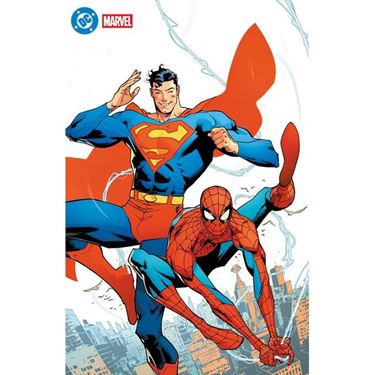 תמונה של SUPERMAN SPIDER-MAN #1 JORGE JIMENEZ FOIL VARIANT
