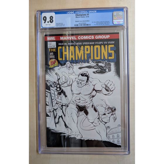 תמונה של CHAMPIONS #1 (2016) DYNAMIC FORCES EXCLUSIVE COVER - CGC 9.8
