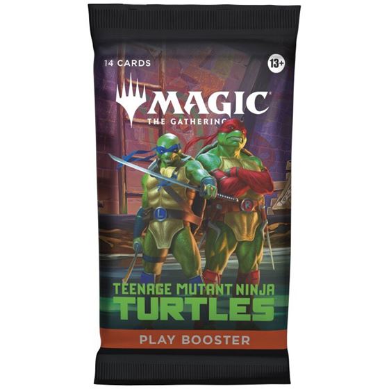 תמונה של מג'יק צבי הנינג'ה - MAGIC THE GATHERING TEENAGE MUTANT NINJA TURTLES BOOSTER PACK