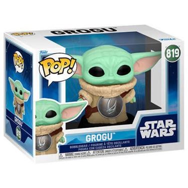 תמונה של בובת פופ מלחמת הכוכבים - STAR WARS MANDALORIAN GROGU POP