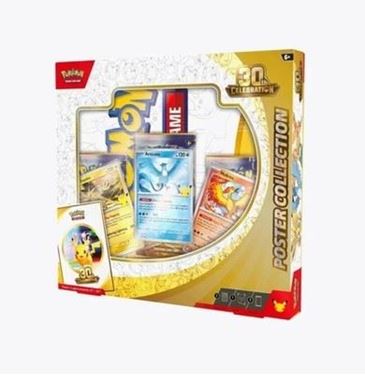 תמונה של פוקימון 30 שנה - POKEMON 30TH CELEBRATION POSTER COLLECTION
