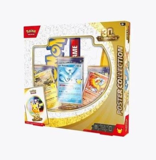תמונה של פוקימון 30 שנה - POKEMON 30TH CELEBRATION POSTER COLLECTION
