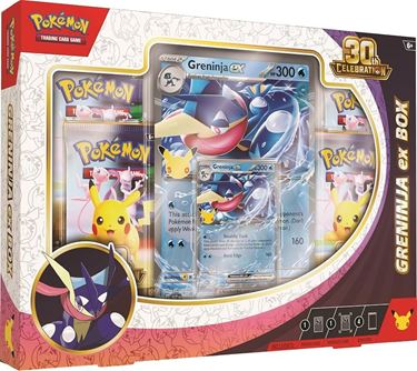 תמונה של פוקימון 30 שנה - POKEMON 30TH CELEBRATION GRENINJA EX BOX